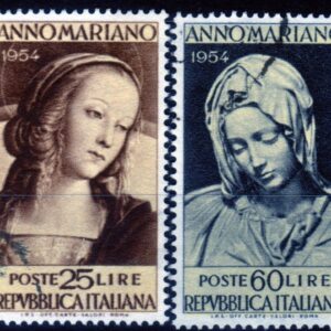 1954 Anno Mariano serie completa