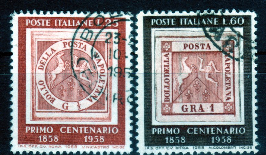 1958 Francobolli Napoli