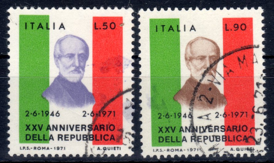 1971 25° anniversario della Repubblica