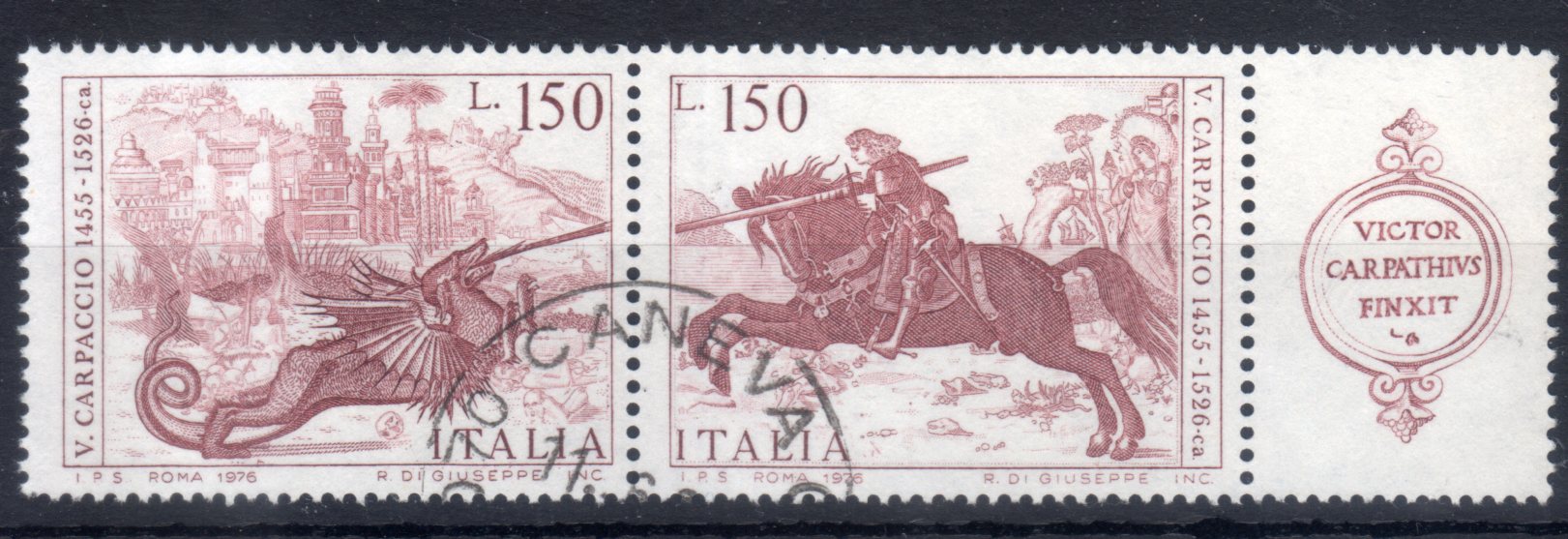 1976 Vittore Carpaccio (coppia)