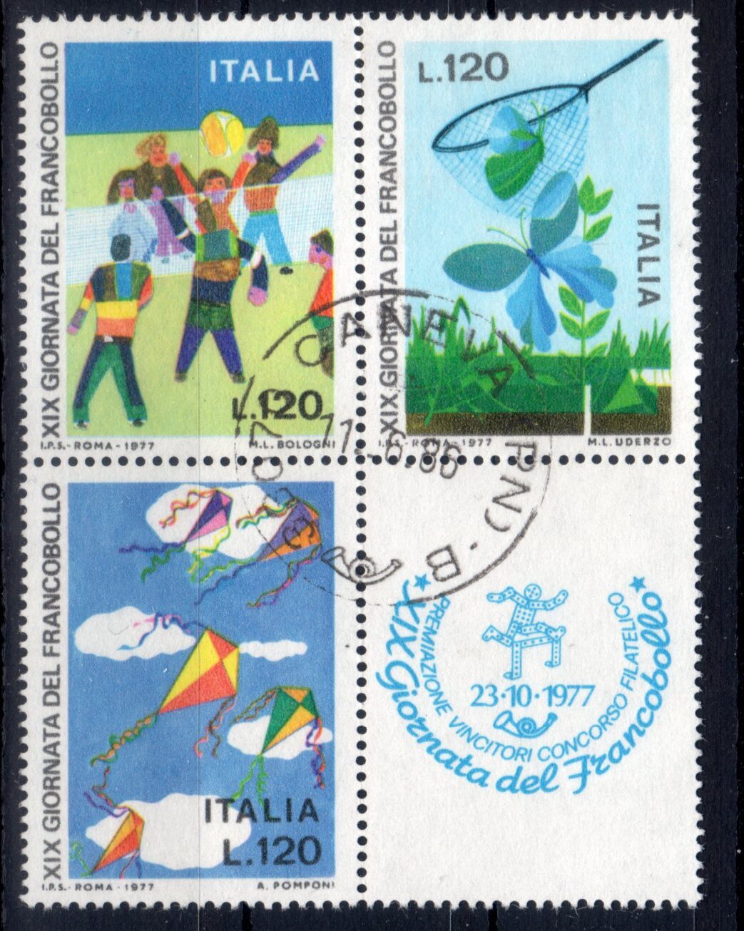 1977 Giornata del Francobollo (Blocco)