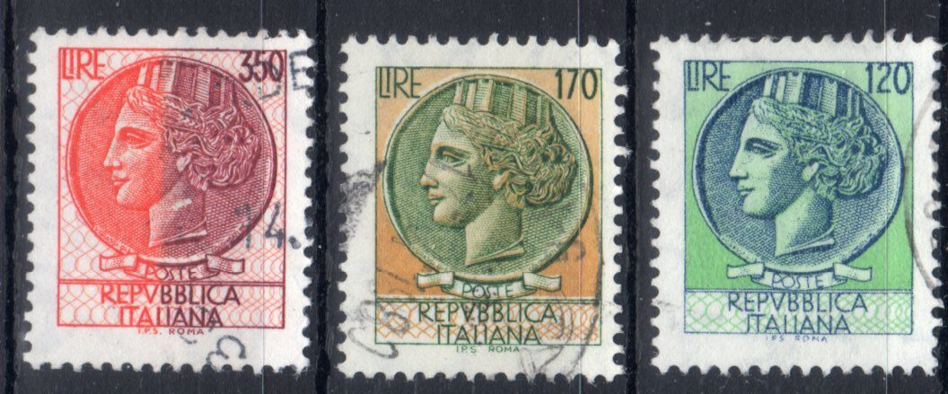 1977 Siracusana £. 120 - £. 170 - £. 350