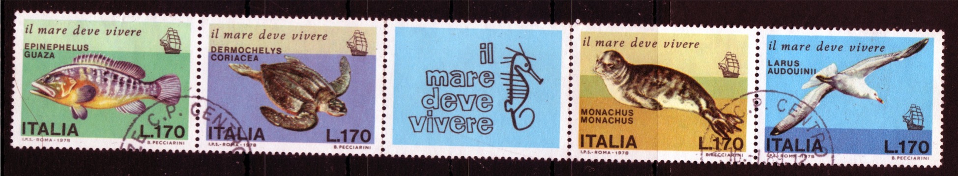 1978 Salvaguardia del Mare (Striscia con appendice)