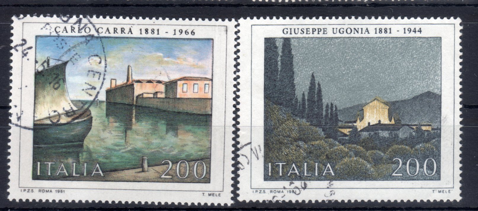1981 Arte Italiana - Carrà e Ugonia