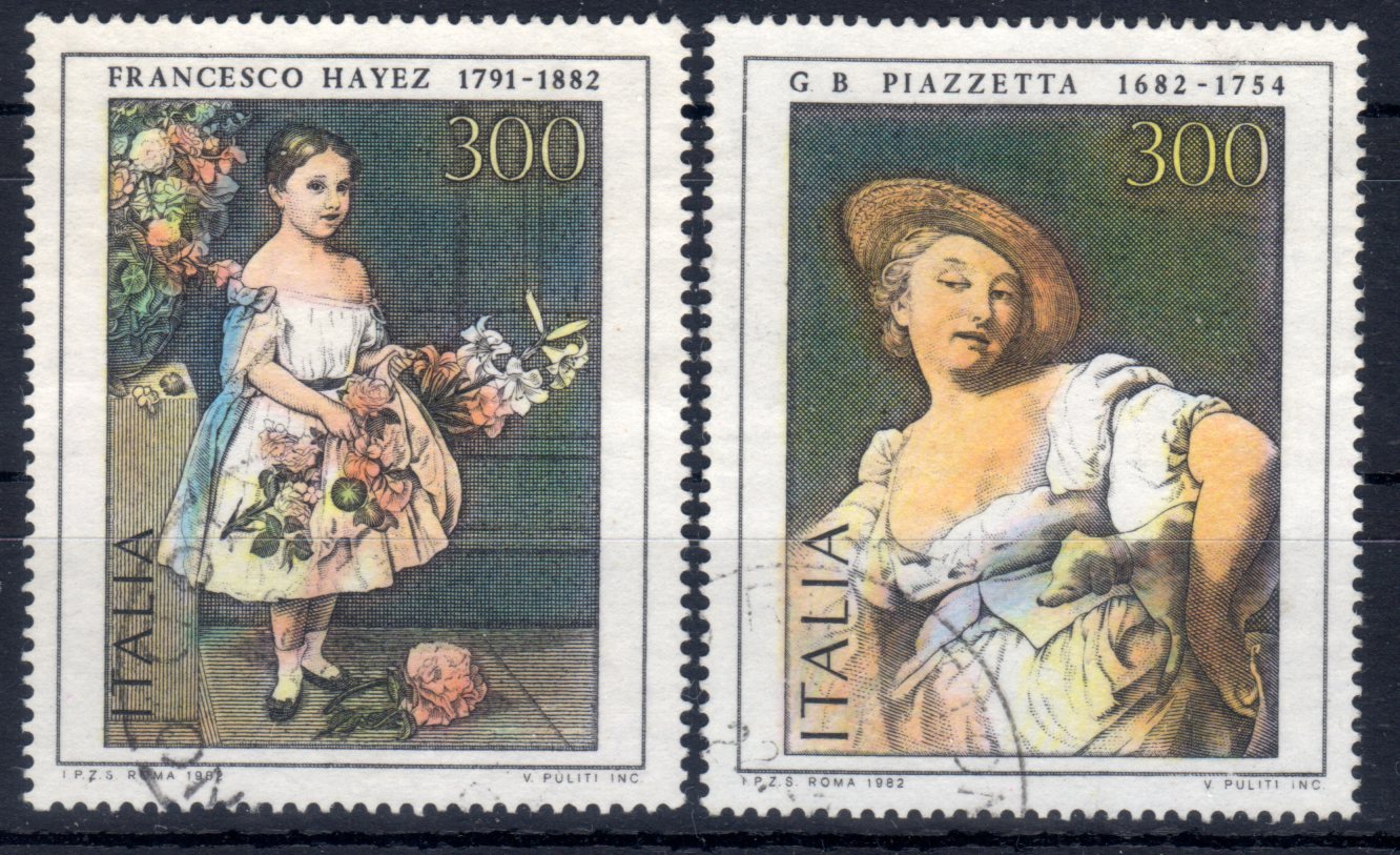 1982 Arte Italiana - Hayez e Piazzetta