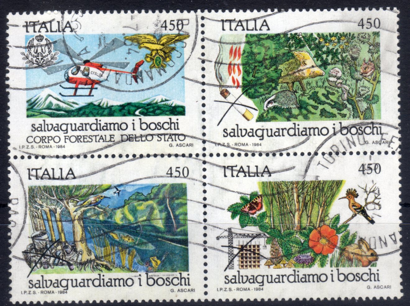 1984 Natura Blocco