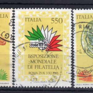 1984 Expo Filatelia Trittico