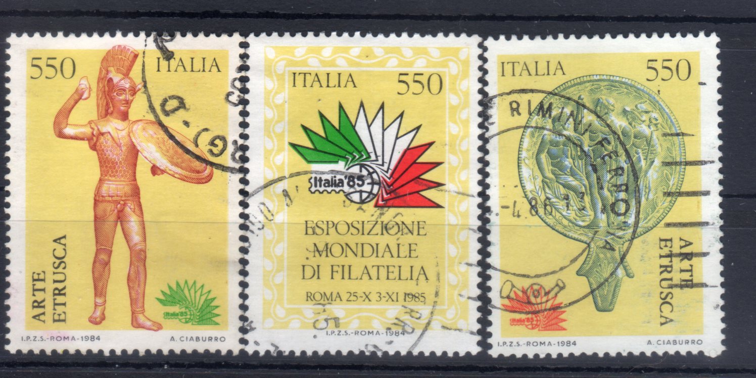 1984 Expo Filatelia Trittico