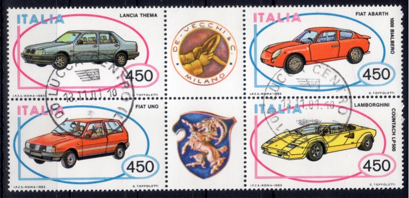 1985 Automobili Blocco 2° serie