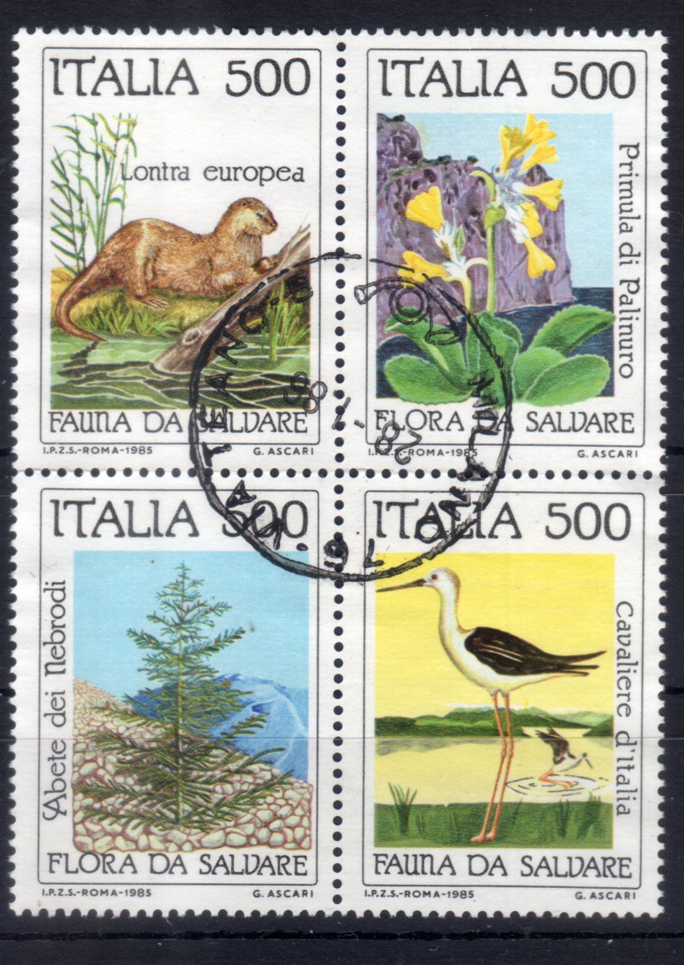 1985 Natura Blocco