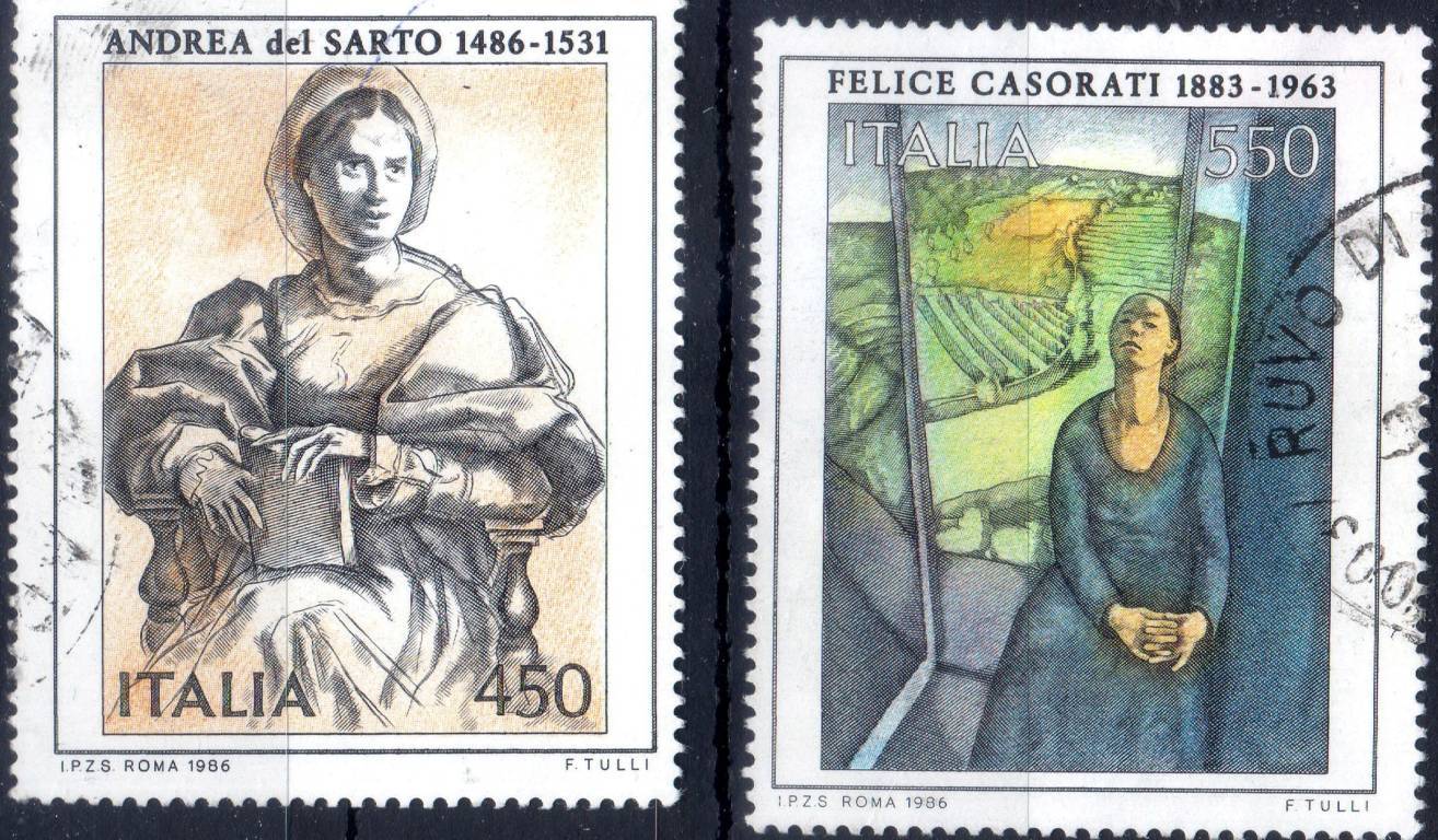 1986 Arte Italiana - Del Sarto e Casorati