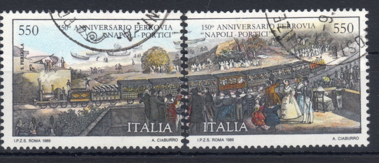 1989 Ferrovia Napoli - Portici Coppia