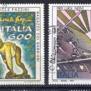 1991 Patrimonio Artistico - Fazzini e Nervi
