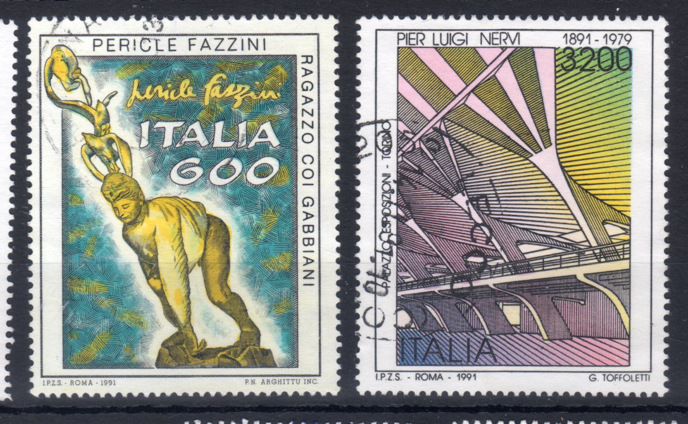1991 Patrimonio Artistico - Fazzini e Nervi