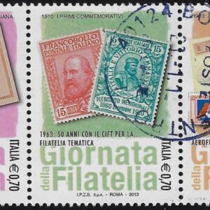 2013 Giornata Filatelia Striscia