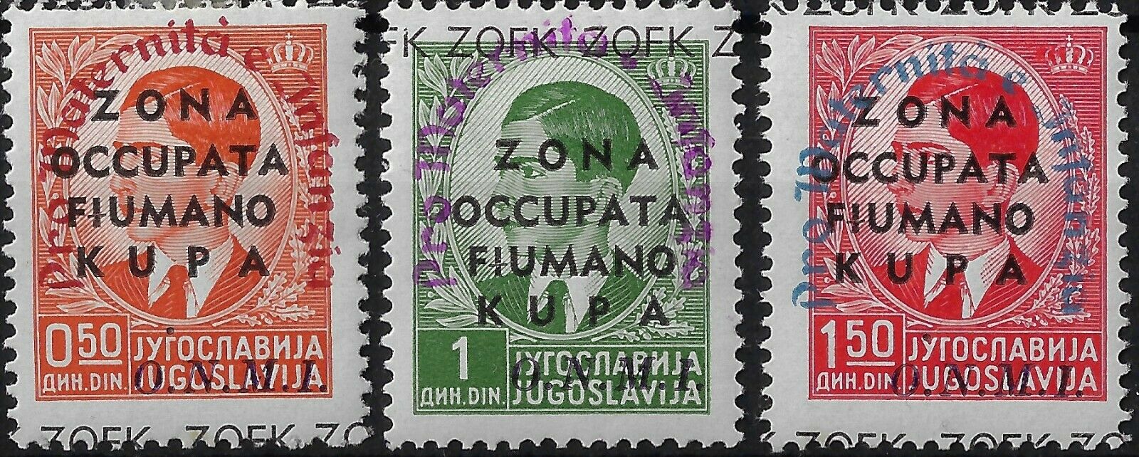 1942 Infanzia soprastampati
