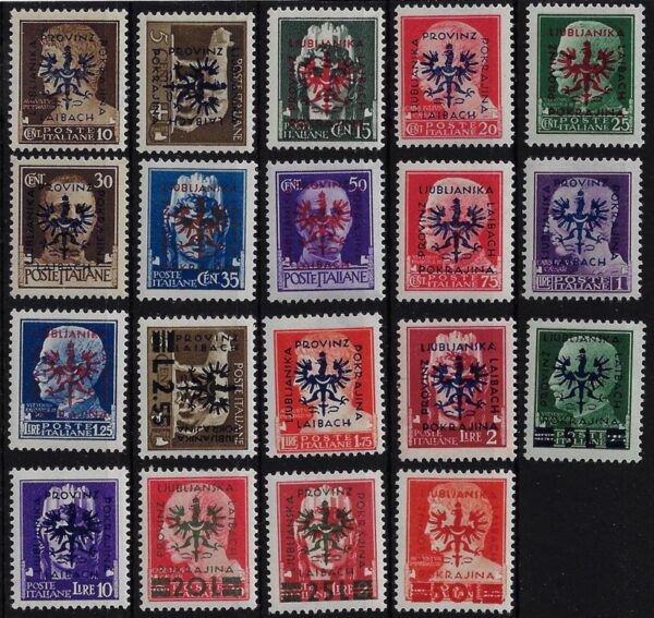 1944 Imperiale Soprastampati
