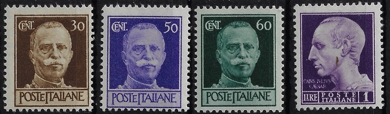 1944 Imperiale emissione di Roma Filigrana Corona