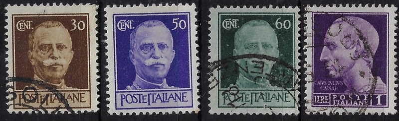 1944 Imperiale emissione di Roma Filigrana Corona