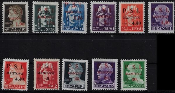 1945 45 Soprastampati