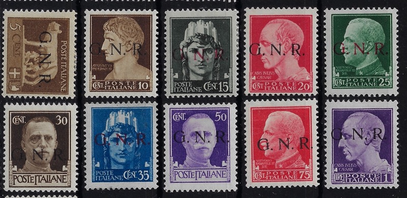 1943 Imperiale soprastampati Verona ©