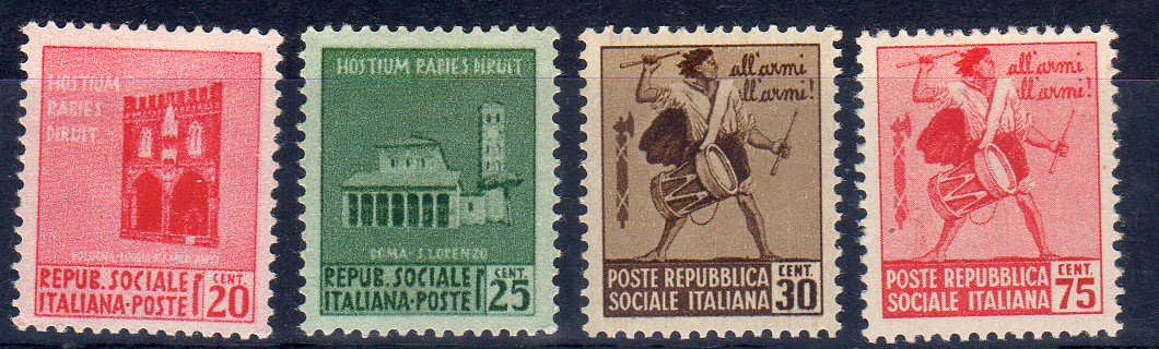 1944 Monumenti Distrutti I emissione