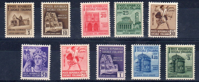 1944 Monumenti Distrutti II emissione