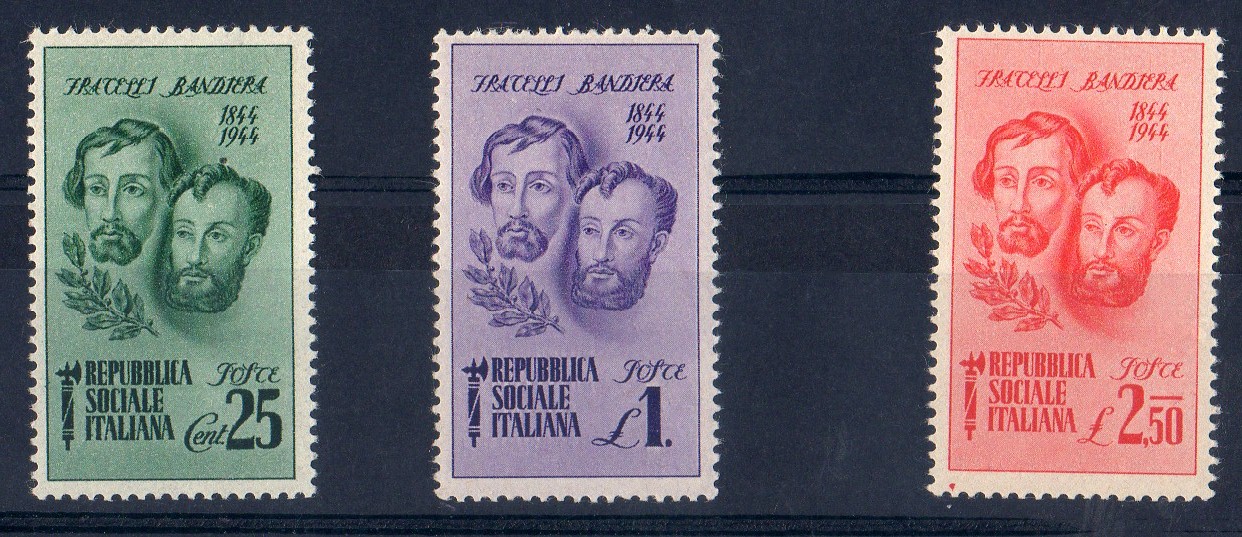 1944 Morte Fratelli Bandiera