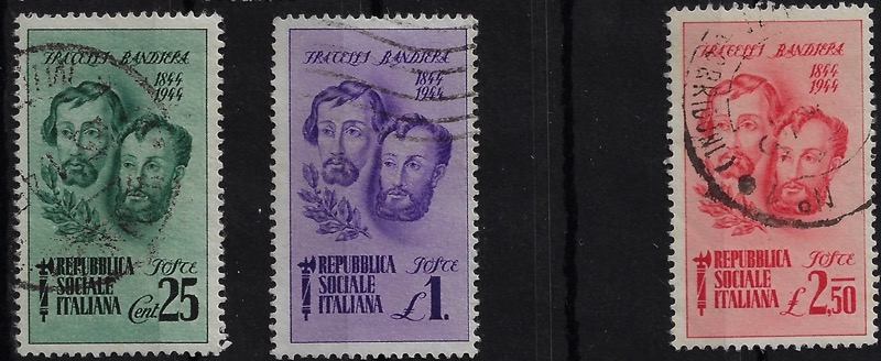 1944 Morte Fratelli Bandiera