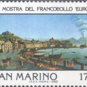 1980 EUROPA 80 - esposizione filatelica di Napoli