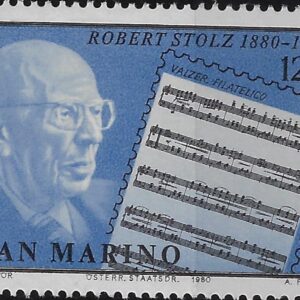 1980 100° nascita di Robert Stolz