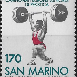 1980 Campionati europei sollevamento pesi