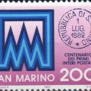 1982 100° dei primi interi postali