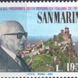 1984 Visita del Presidente Pertini