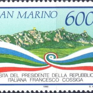 1990 Visita del Presidente Cossiga