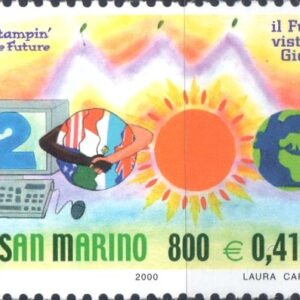 2000 Il futuro dei francobolli - concorso per ragazzi
