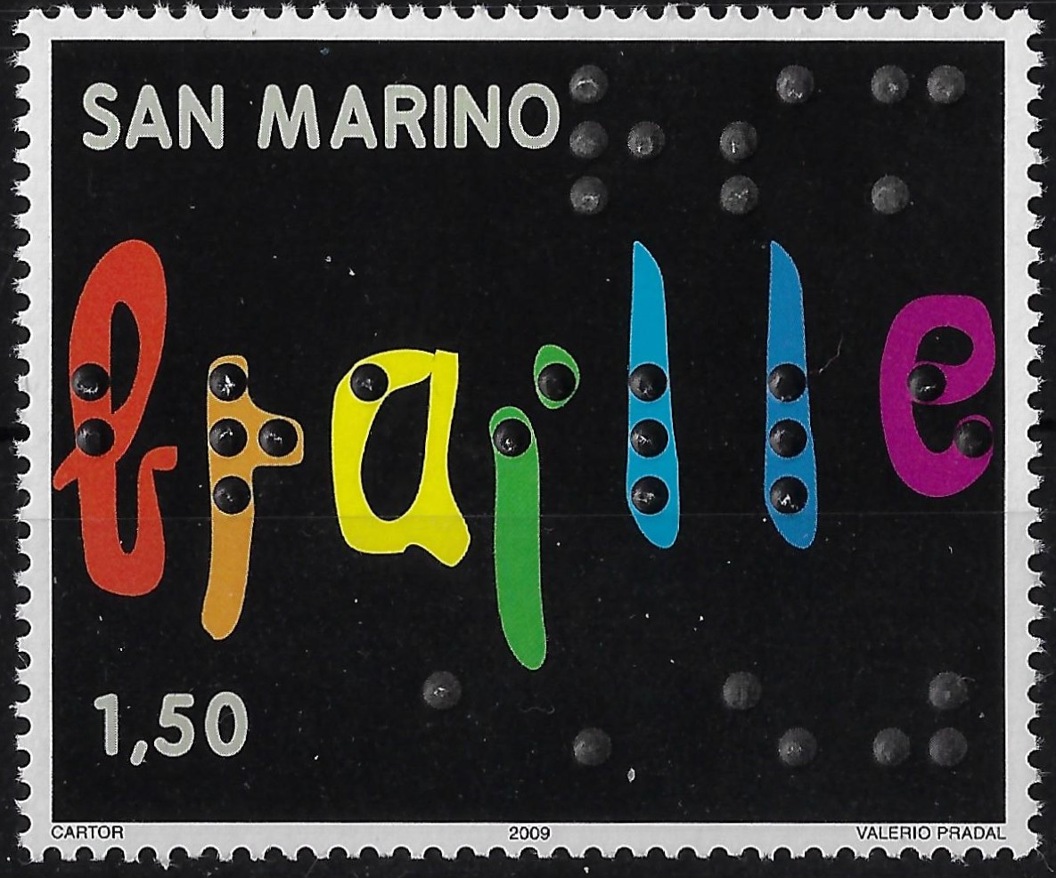 2009 200° nascita di Louis Braille