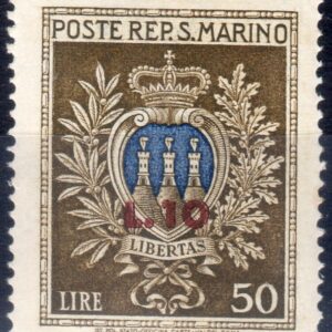 1946 Pro Opere Assistenza - soprastampato