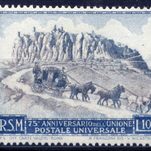 1949 75° dell' U.P.U. - Lire100