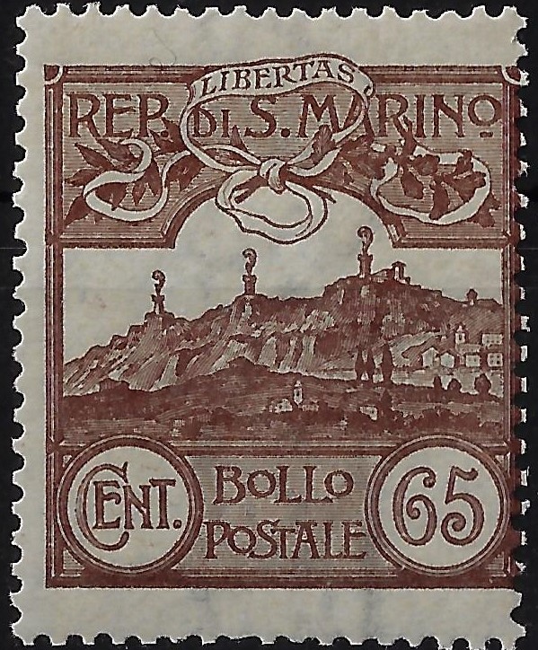 1903 65 centesimi oliva