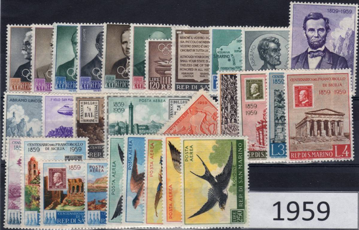 1959 Annata completa