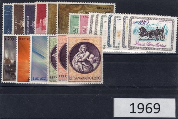 1969 Annata completa