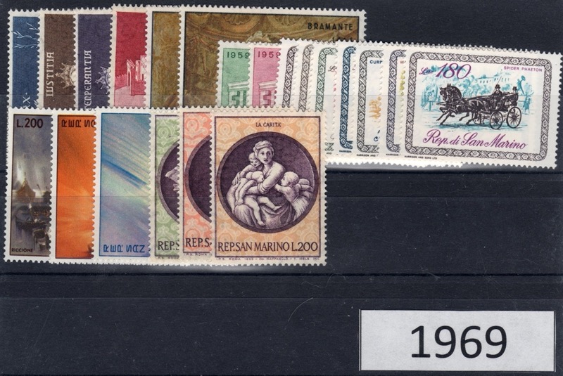 1969 Annata completa
