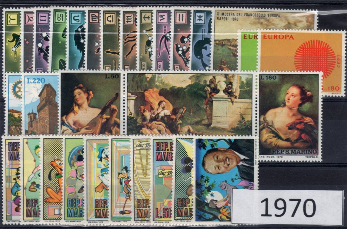 1970 Annata completa