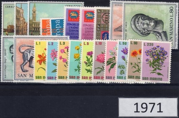 1971 Annata completa