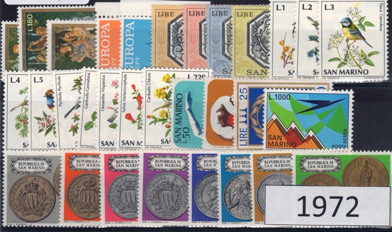 1972 Annata completa