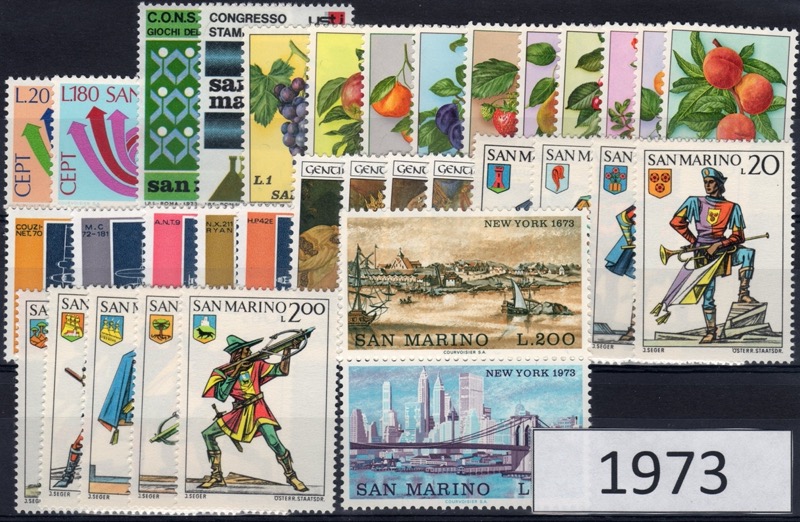 1973 Annata completa