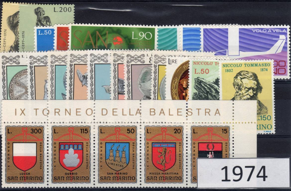 1974 Annata completa
