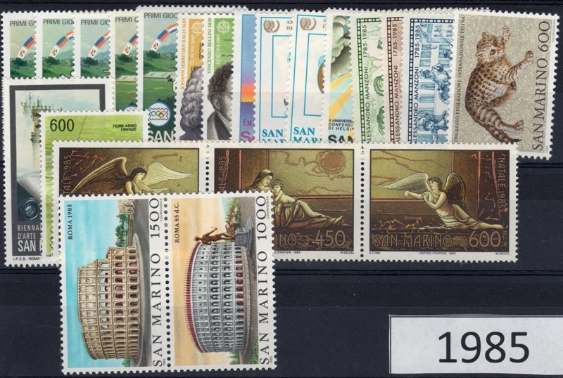 1985 Annata completa