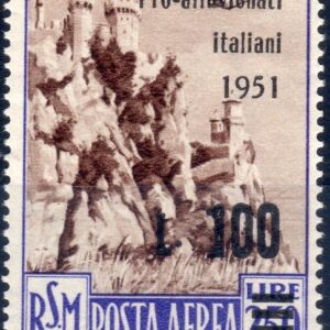1951 posta aerea Pro Alluvionati